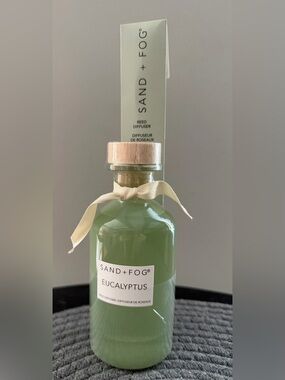 ✨NEW✨ Sand + Fog: Reed Diffuser- Eucalyptus (180mL glass bottle)